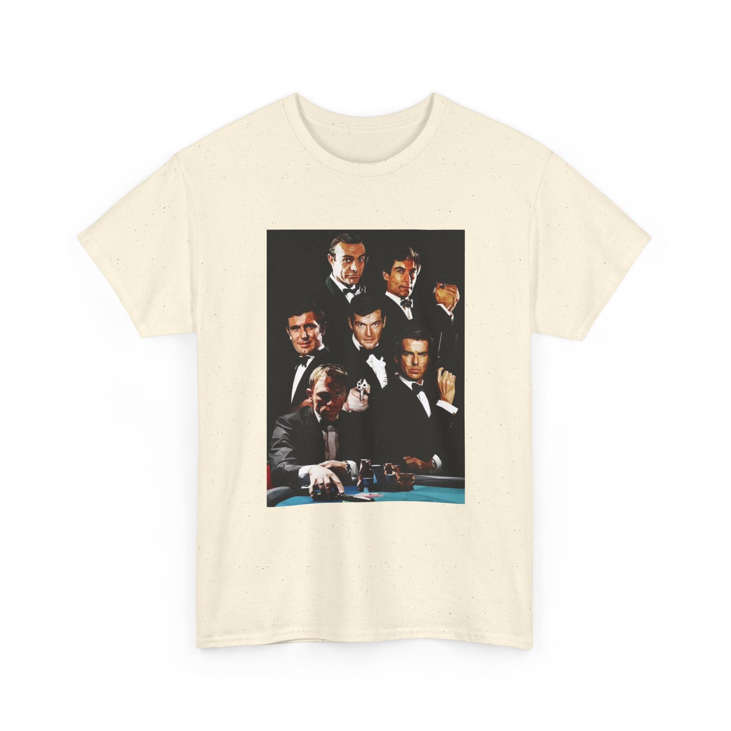 James Bond T-shirt Vintage Bond Collection Merch Unisex Heavy Cotton Tee