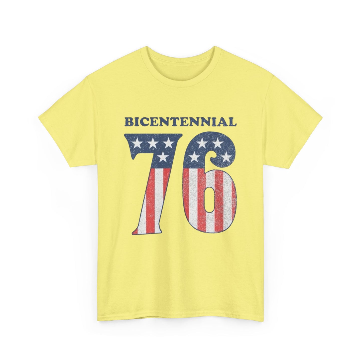Bicentennial USA 76 Anniversary Graphic T Shirt Adult New Tee