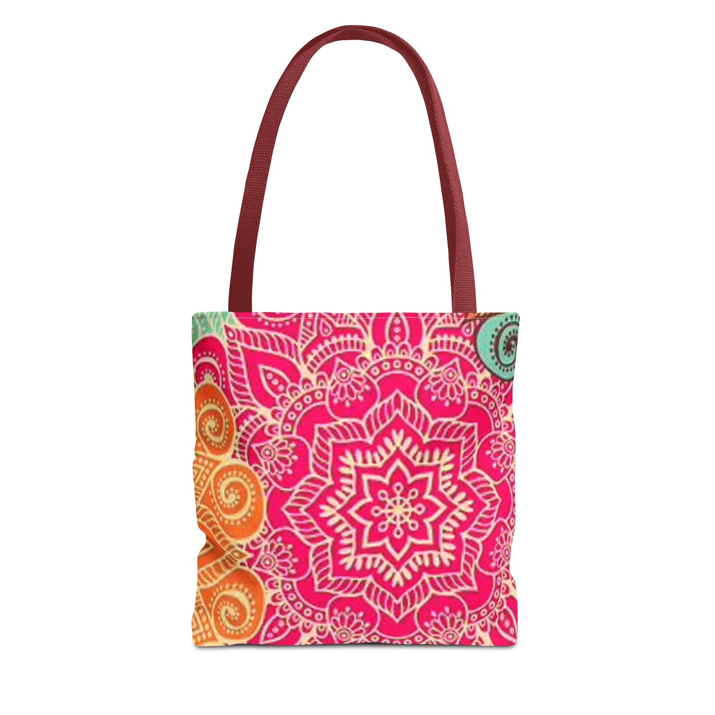Pink And Orange Design Multi Color BRAND NEW MODERN Tote Bag (AOP)