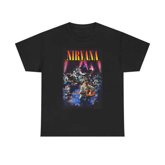 Nirvana Graphic T Shirt Vintage Unisex Heavy Cotton Tee
