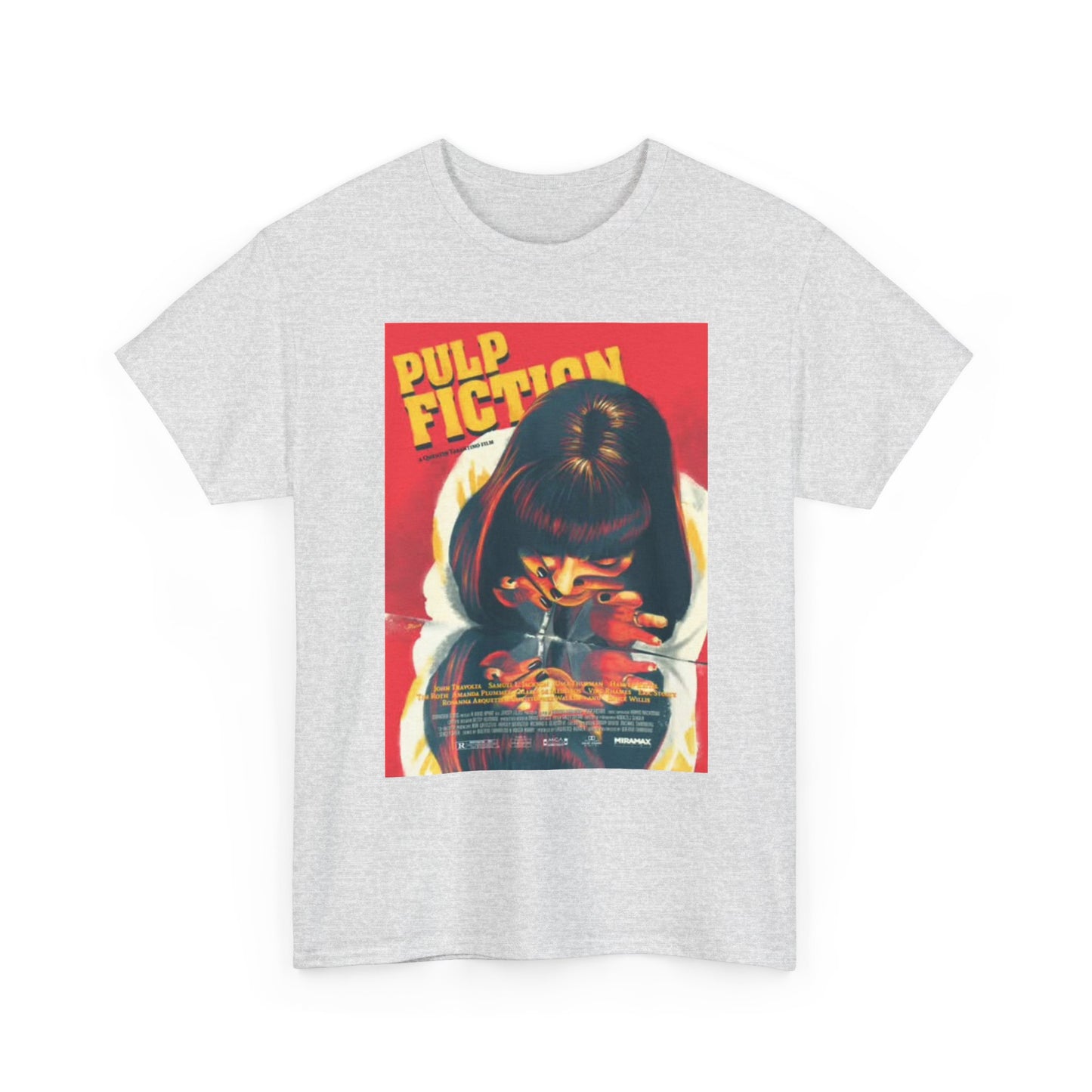 Pulp Fiction T Shirt BRAND NEW Apparel Unisex Heavy Cotton Tee Movie