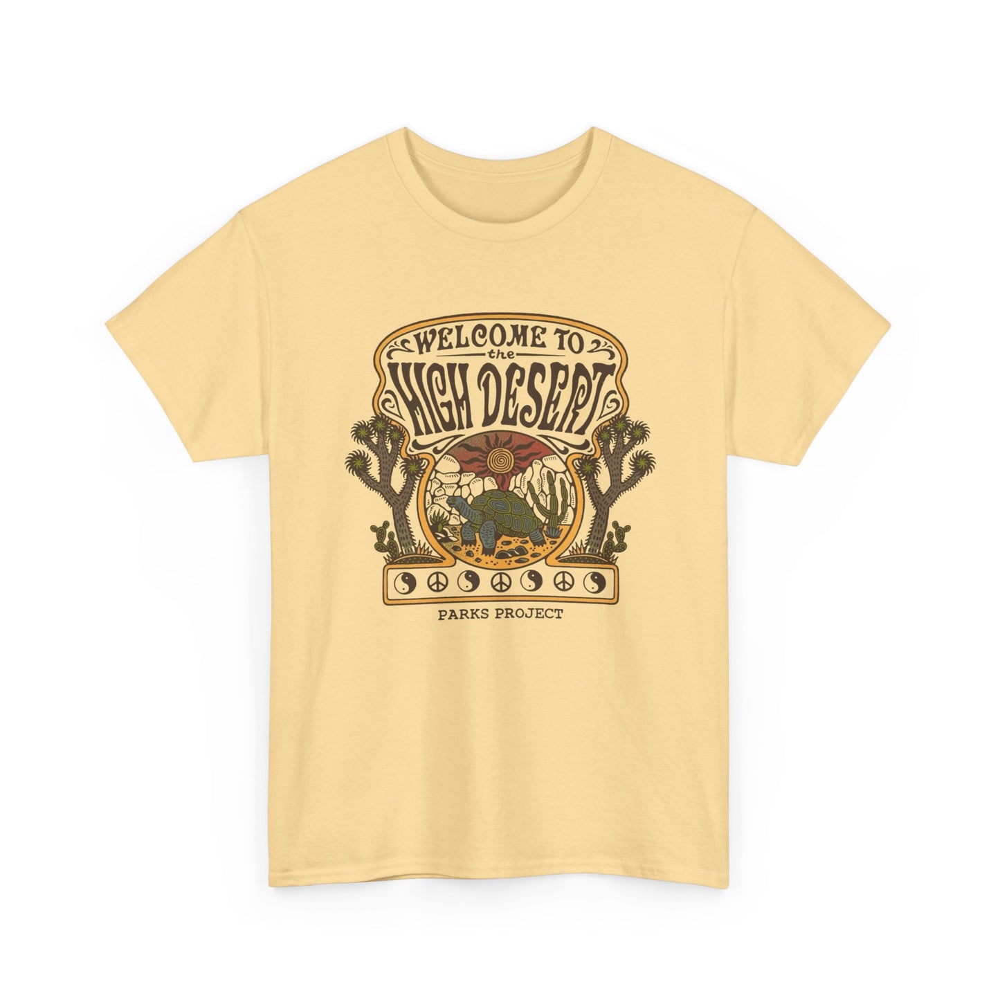 Welcome To The High Desert Graphic T Shirt NEW Adult Regular Heavy Cotton Tee