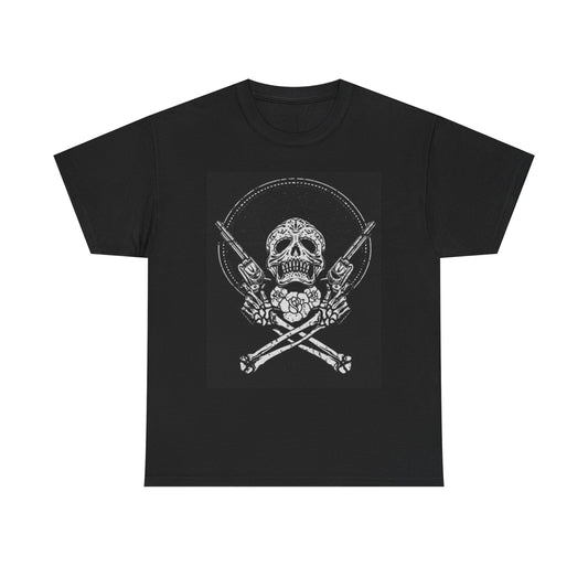 Day Of The Dead Tee, Vintage Art Graphic T-Shirt, Unisex Cotton Shirt, Dia De 6