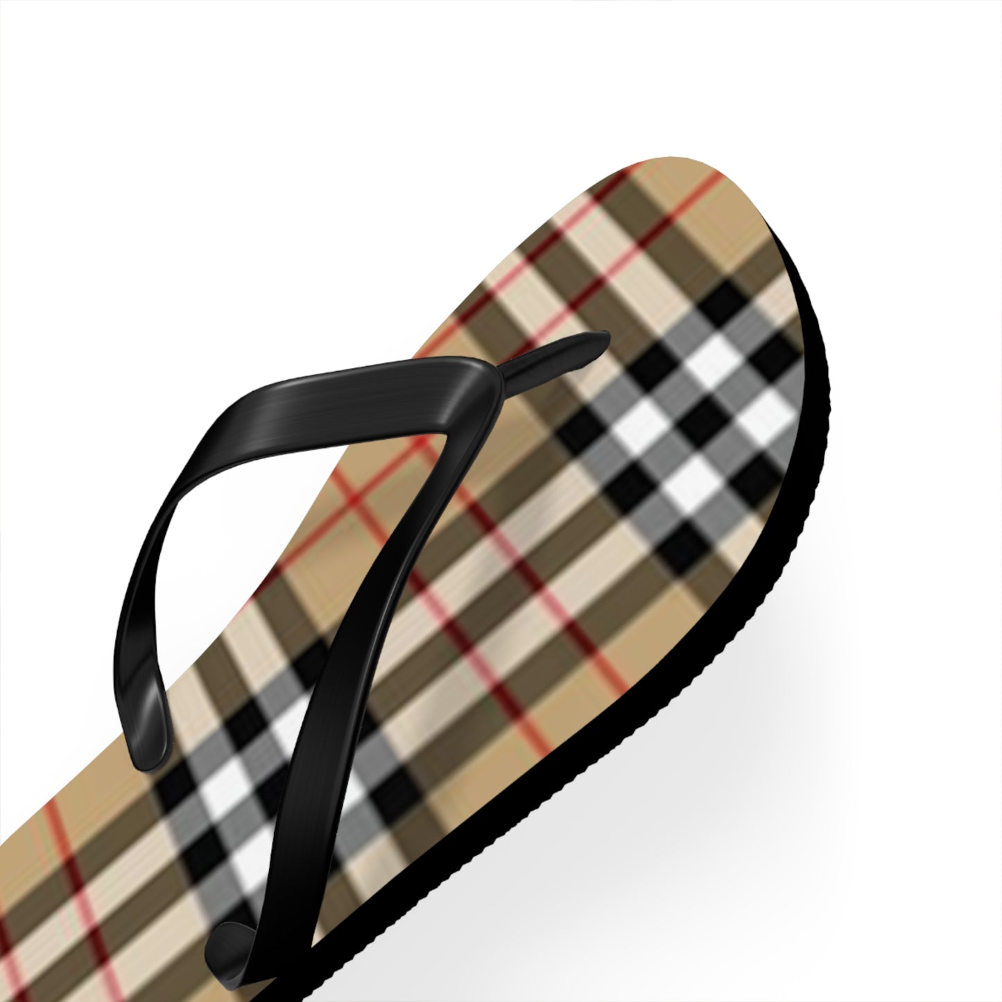 Monogram Print Sandals, Beach Shoes, Vacation Flip Flops, Pool Slides