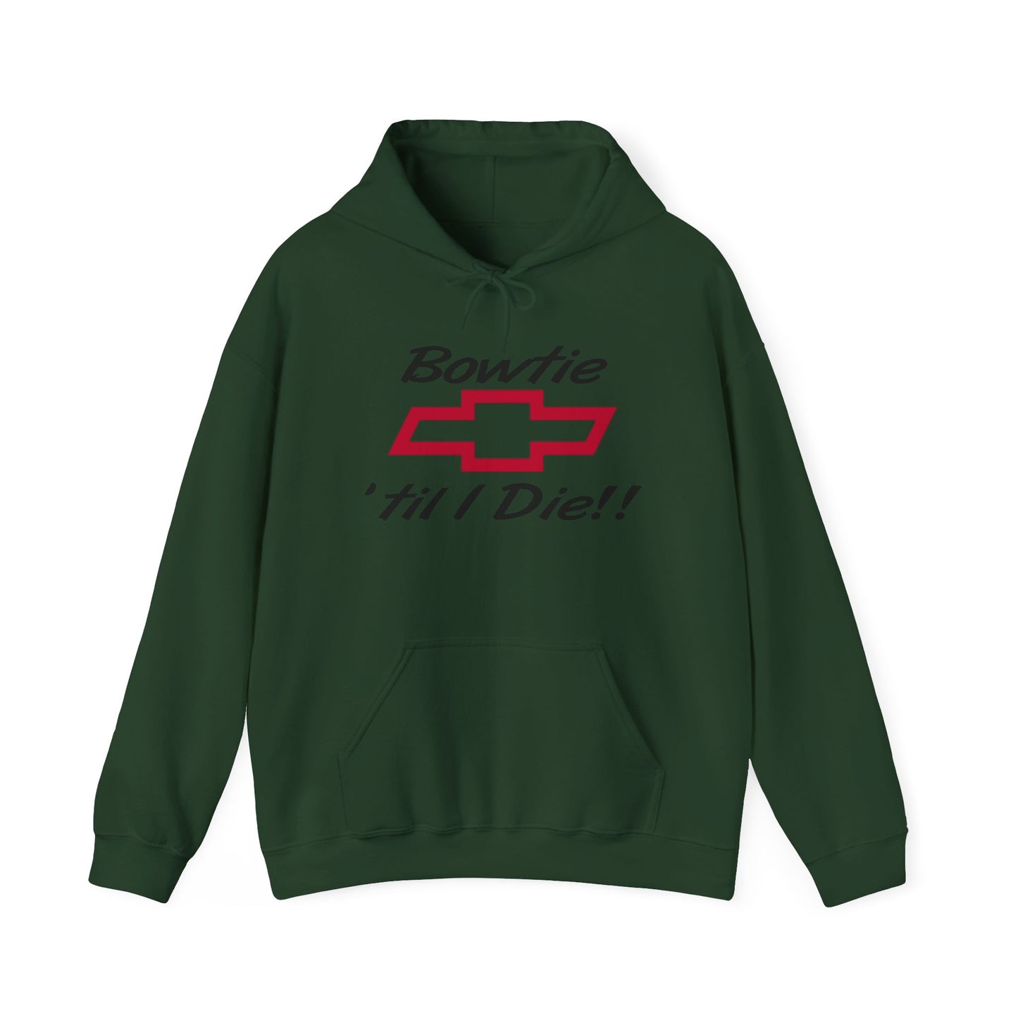 Bowtie Till I Die Chevrolet Graphic Hoodie Heavy Blend™ NEW Sweatshirt