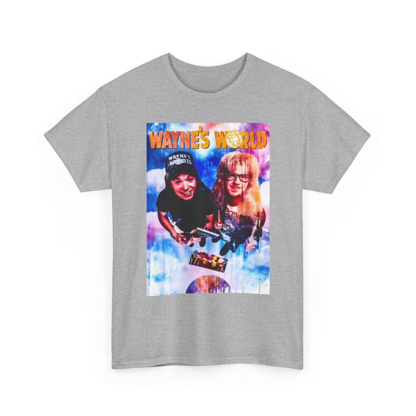 Wayne's World T Shirt BRAND NEW Apparel Unisex Heavy Cotton Tee