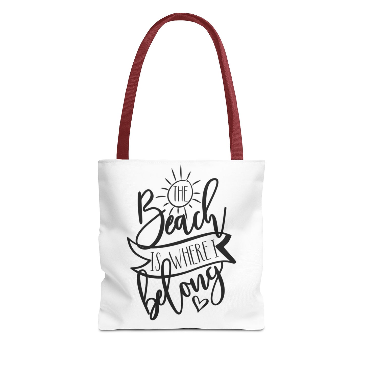 Beach Where I Belong BRAND NEW Modern Purse - Pocketbook - Travel Tote Bag