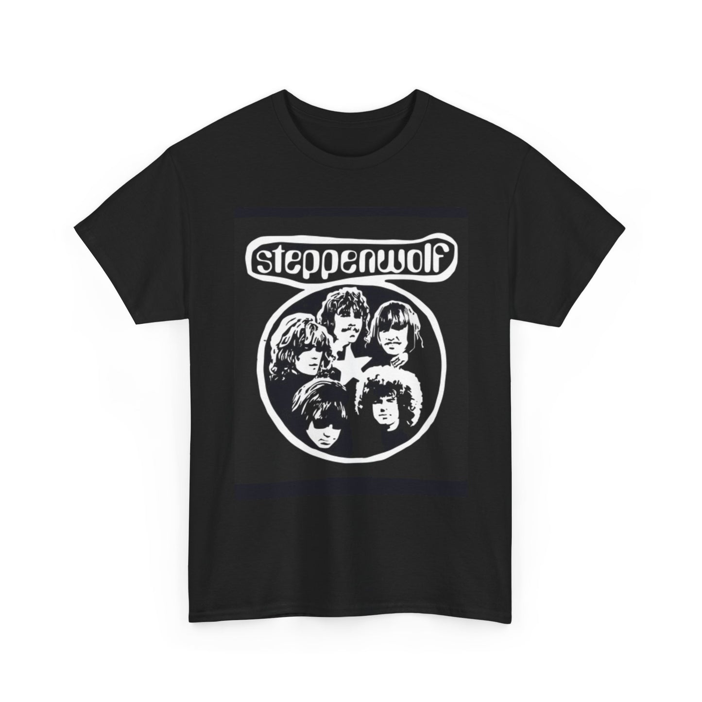 Steppenwolf Graphic T Shirt Vintage Retro Rock Band Unisex Heavy Cotton Tee
