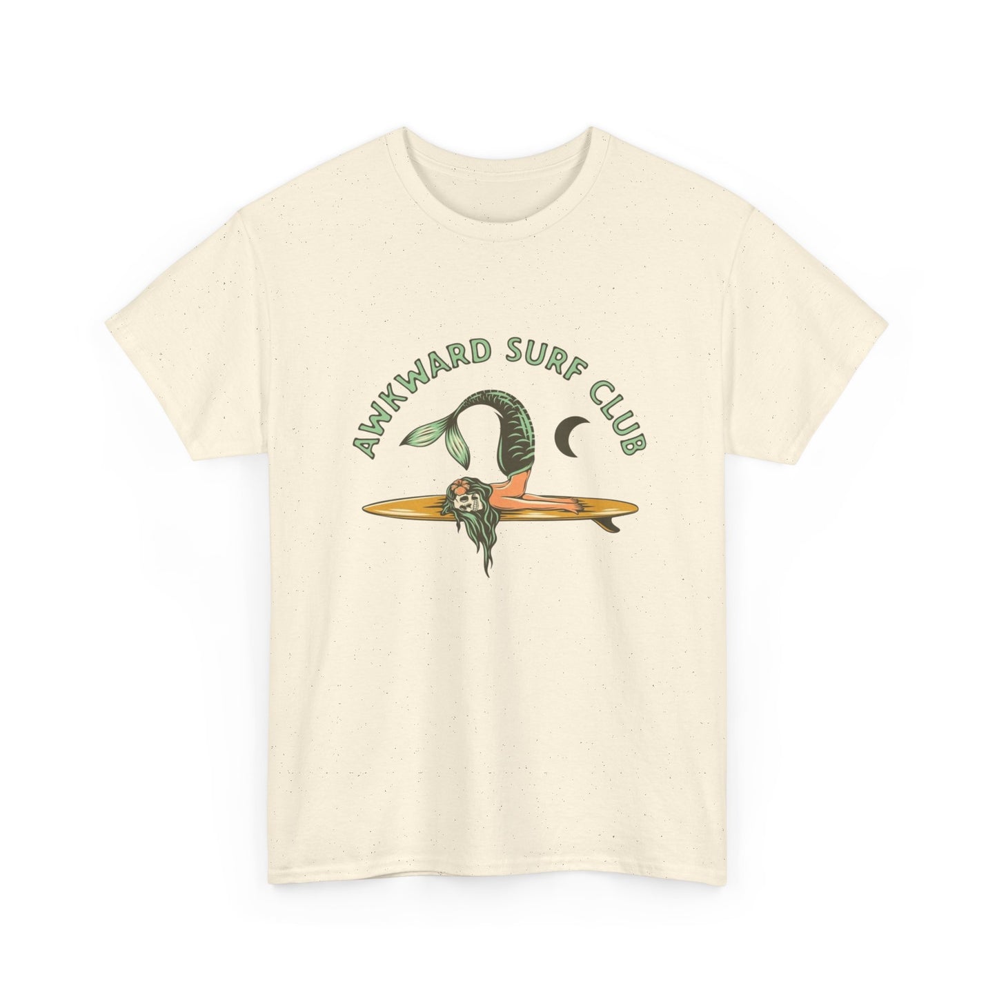 Awkward Surf Club Graphic T Shirt NEW Adult Regular Heavy Cotton Tee