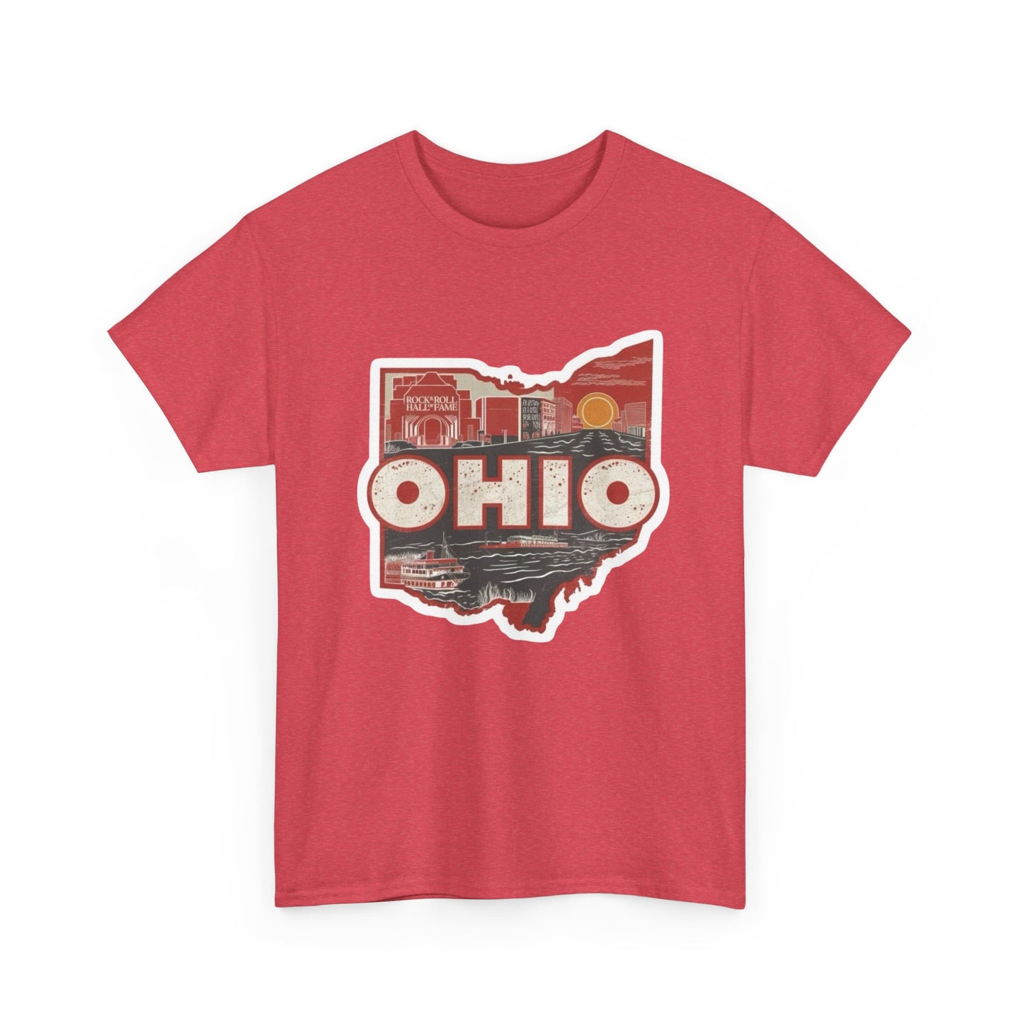 Ohio Logo Graphic T Shirt NEW Adult Tee