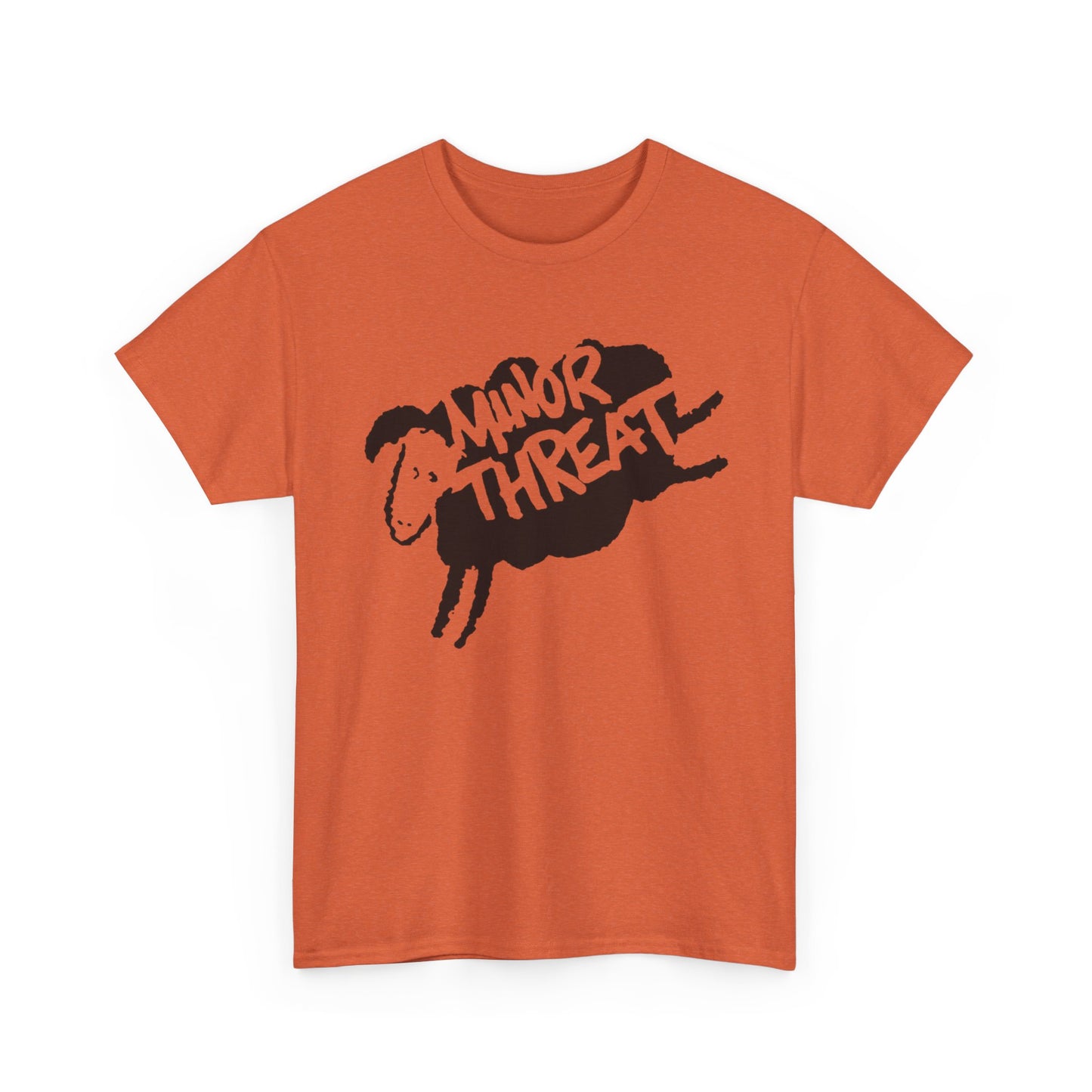 Minor Threat Sheep Graphic T Shirt Unisex Heavy Cotton Tee