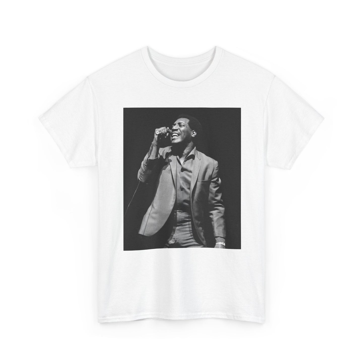 Otis Redding Tshirt Vintage The Dock Of The Bay Graphic Unisex Heavy Cotton Tee