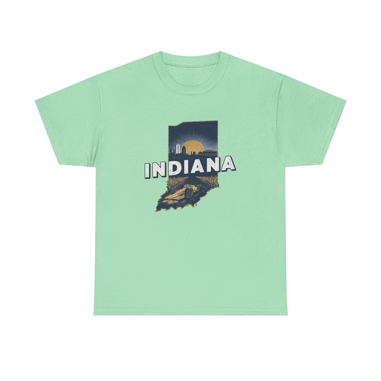 Indiana USA Graphic T Shirt NEW Adult Tee