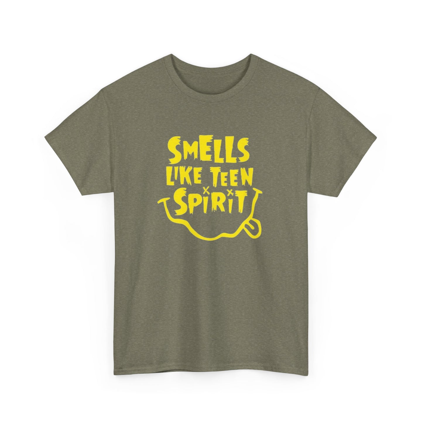 Smells Like Teen Spirit Nirvana Graphic T Shirt Unisex Heavy Cotton Tee