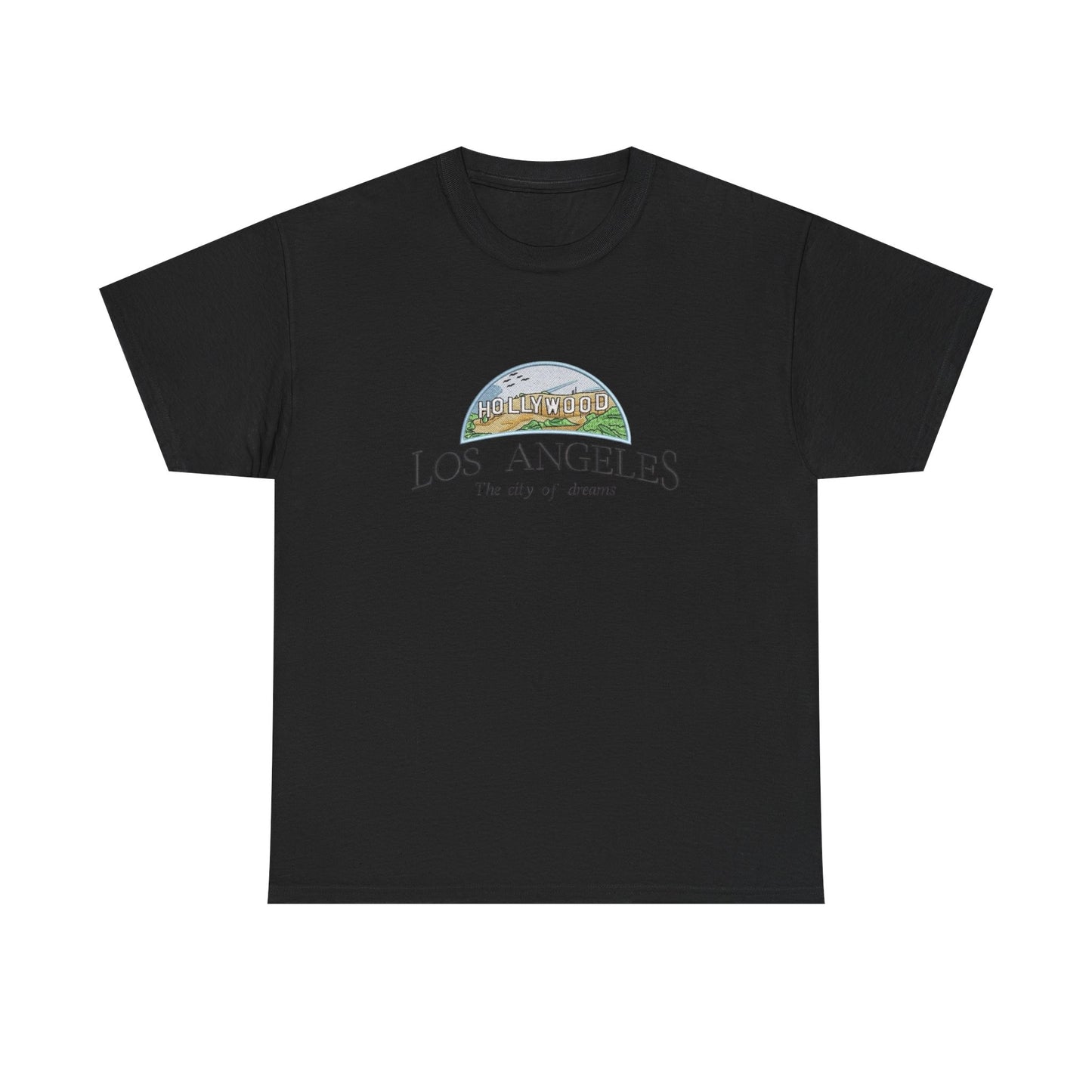 Los Angeles City Of Dreams Graphic T Shirt NEW Unisex Heavy Cotton Tee