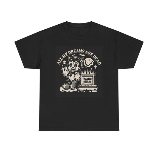All My Dreams Are Dead Graphic T Shirt Brand New Cotton Tee