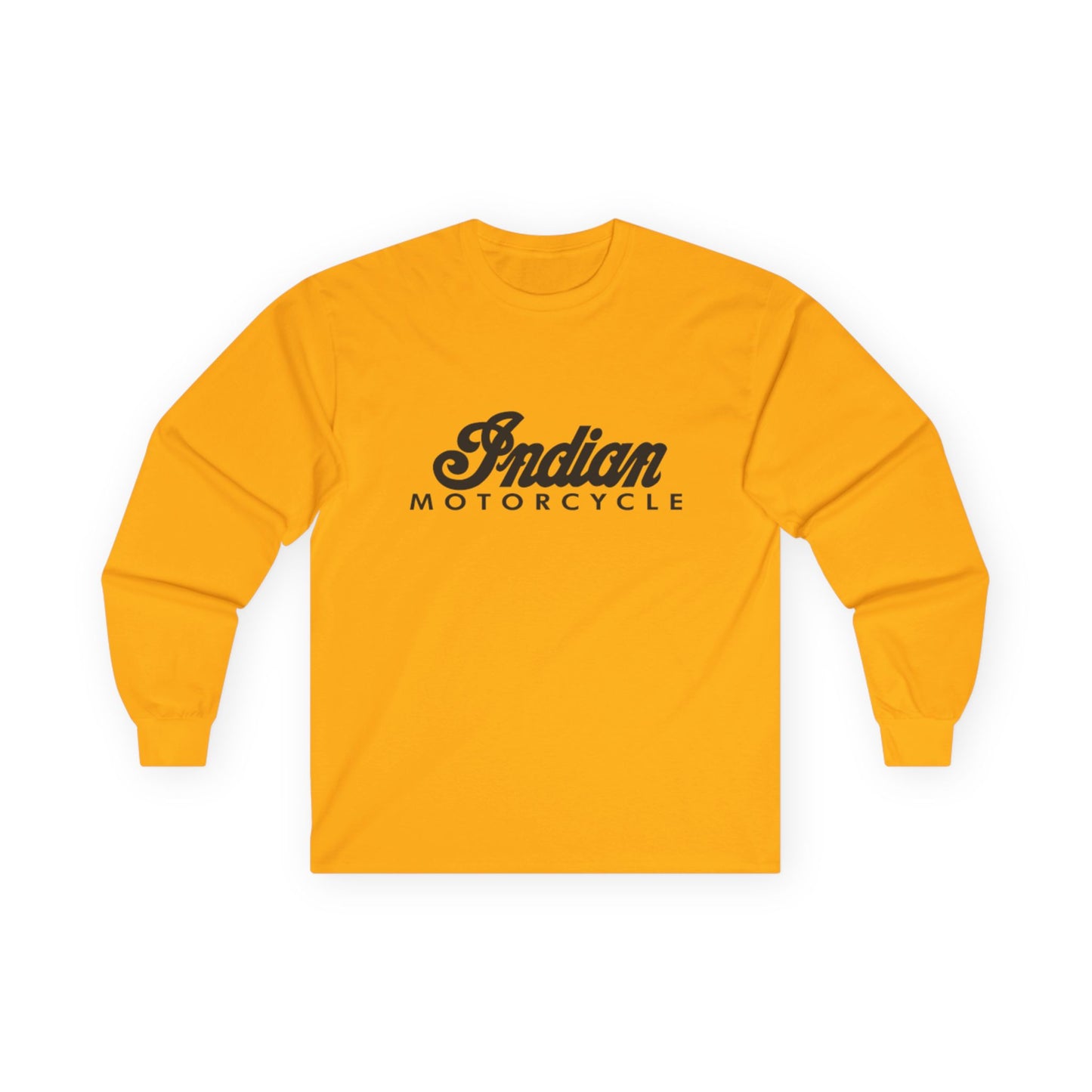 Indian Motorcycles NEW MEN Shirt Unisex Ultra Cotton Long Sleeve Tee