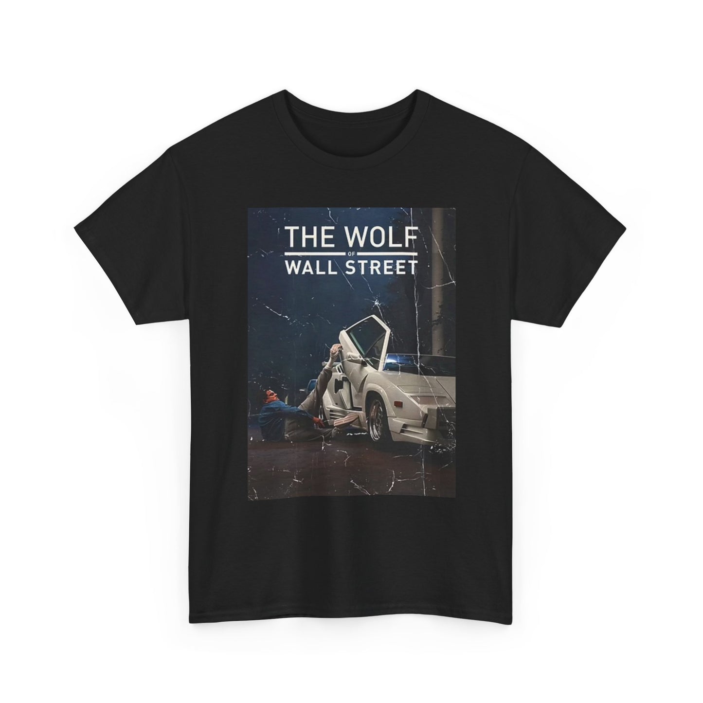 The Wolf Of Wall Street Graphic T Shirt Unisex Heavy Cotton Tee