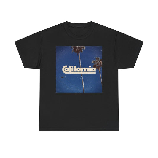 California Vintage Palm Trees Graphic T-Shirt Unisex Heavy Cotton Tee