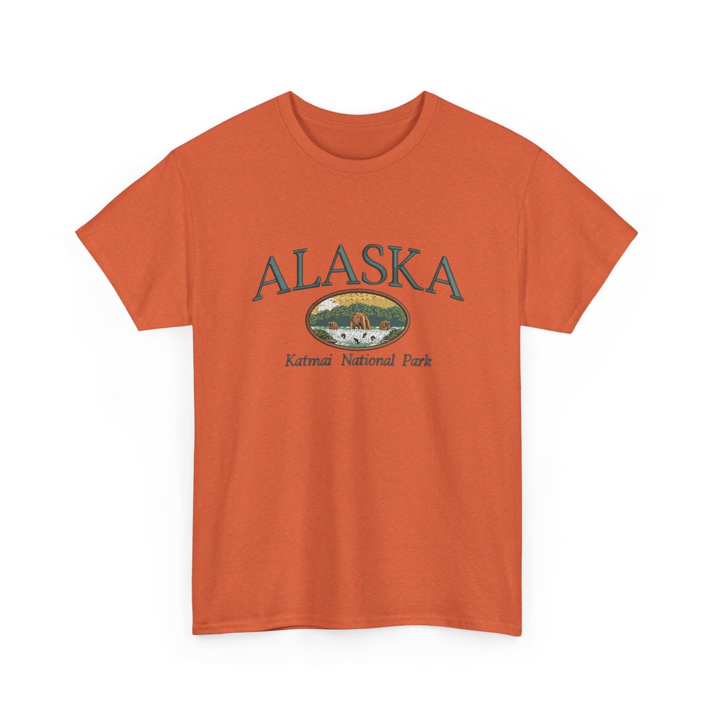 Alaska Graphic T Shirt NEW Unisex Heavy Cotton Tee