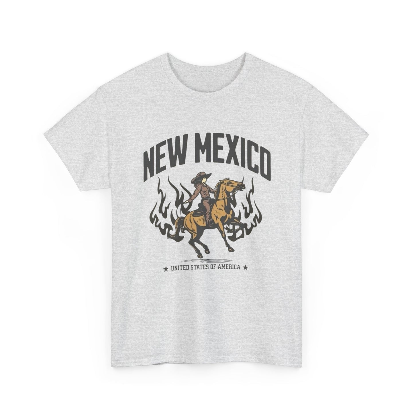 New Mexico Cowboys Graphic T Shirt ALL SIZES Tee Unisex Heavy Cotton