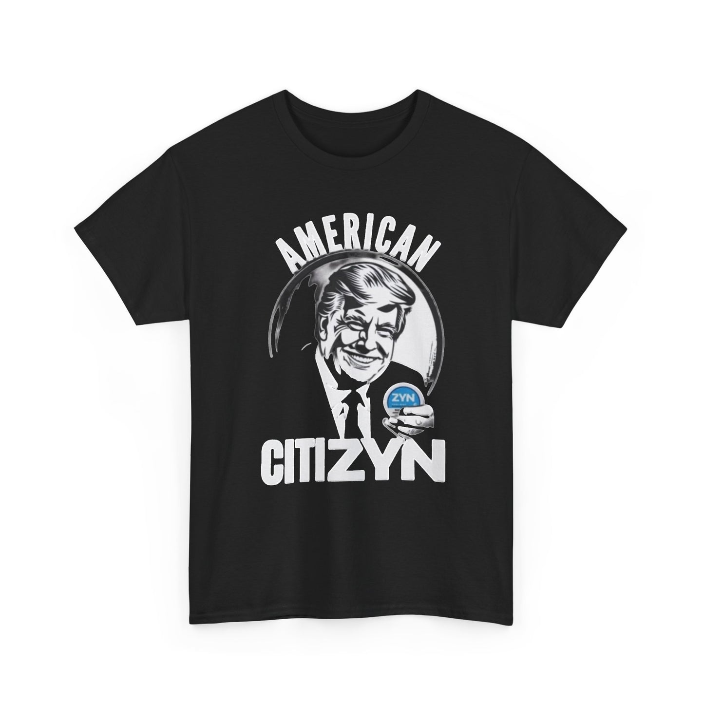 ZYN T-shirt funny Trump Shane Gillis Tucker Newport graphic Heavy Cotton Tee