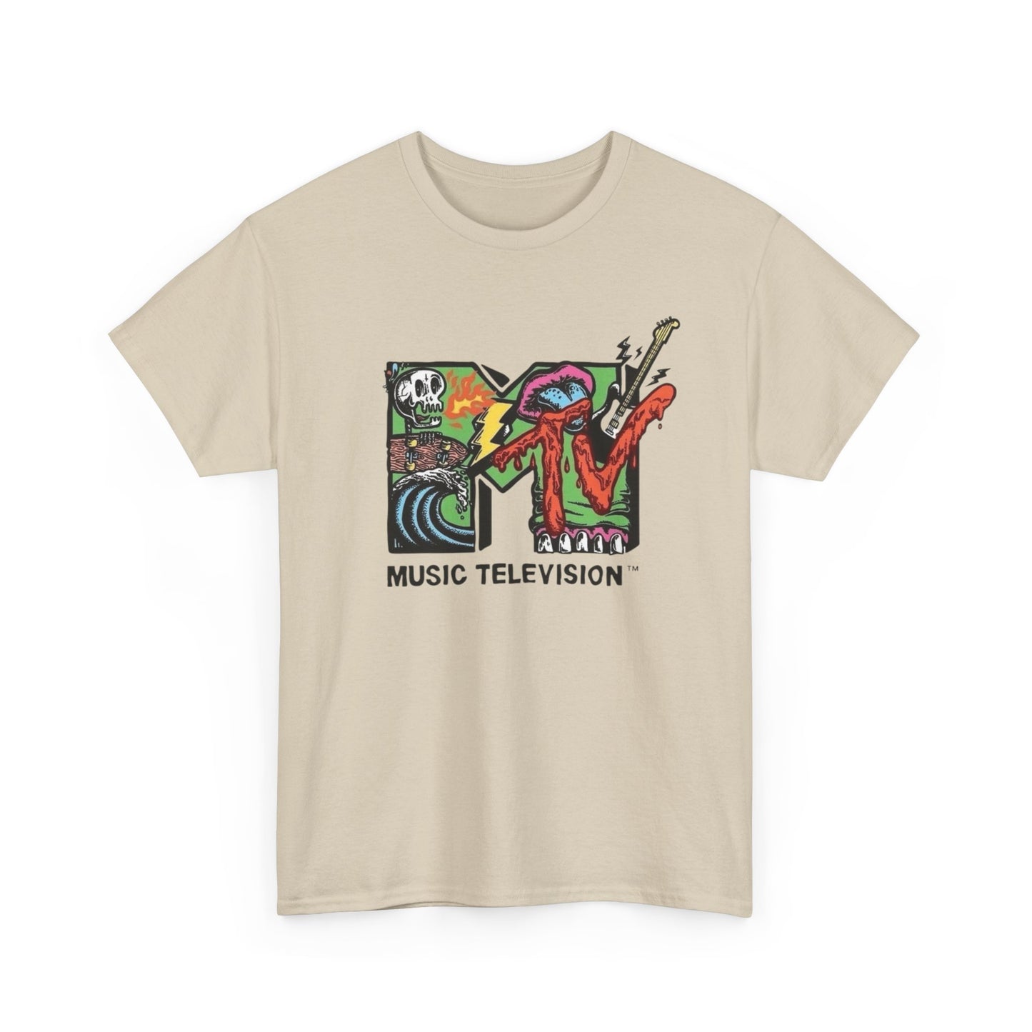 MTV Vintage Logo Graphic T Shirt NEW ADULT Tee