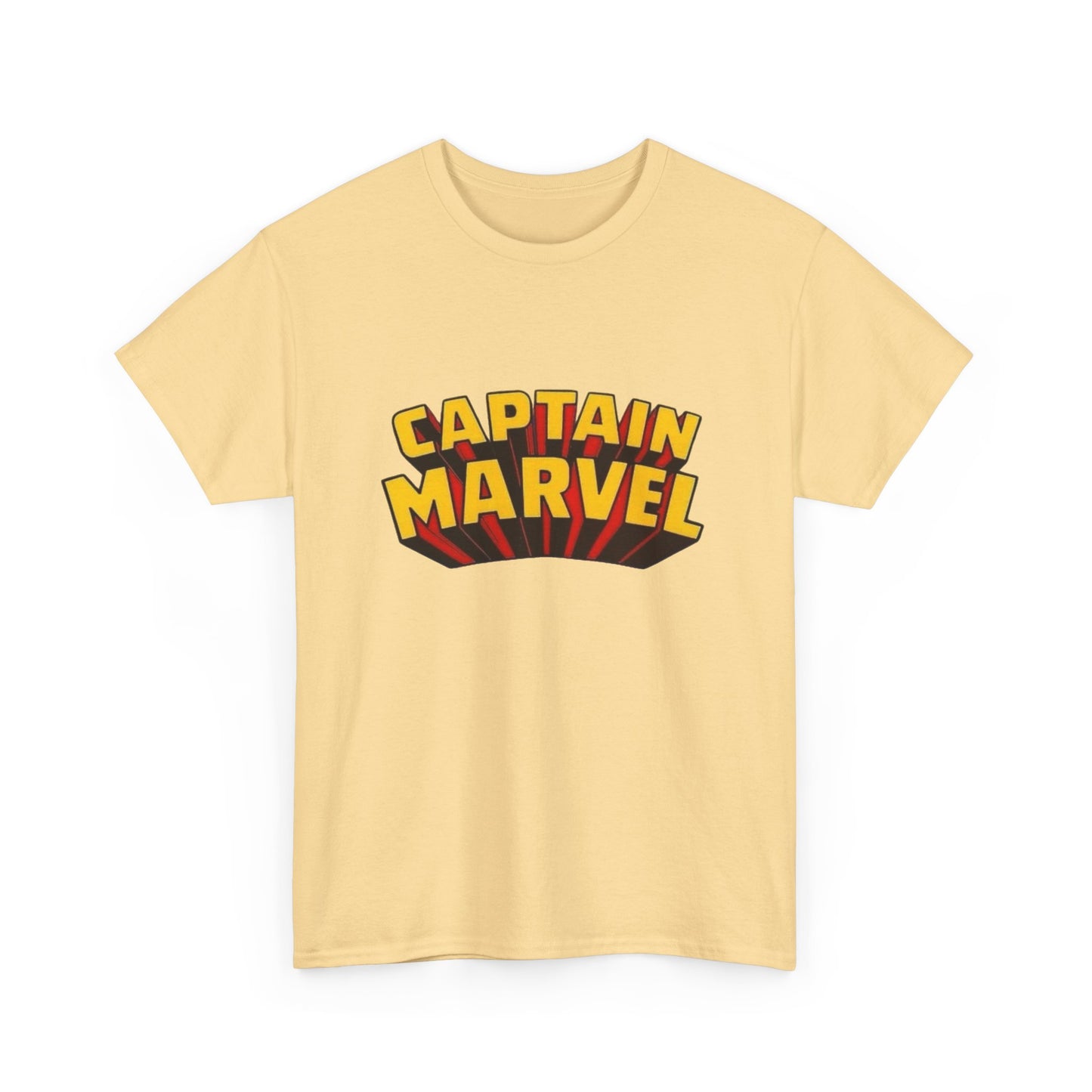 Captain Marvel Graphic T Shirt NEW Unisex Heavy Cotton Tee