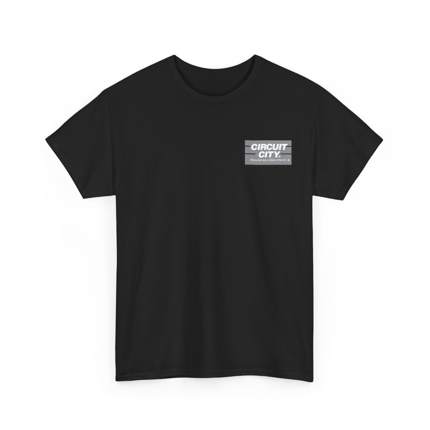 Circuit city T-shirt vintage graphic employee shirt retro design Unisex Heavy