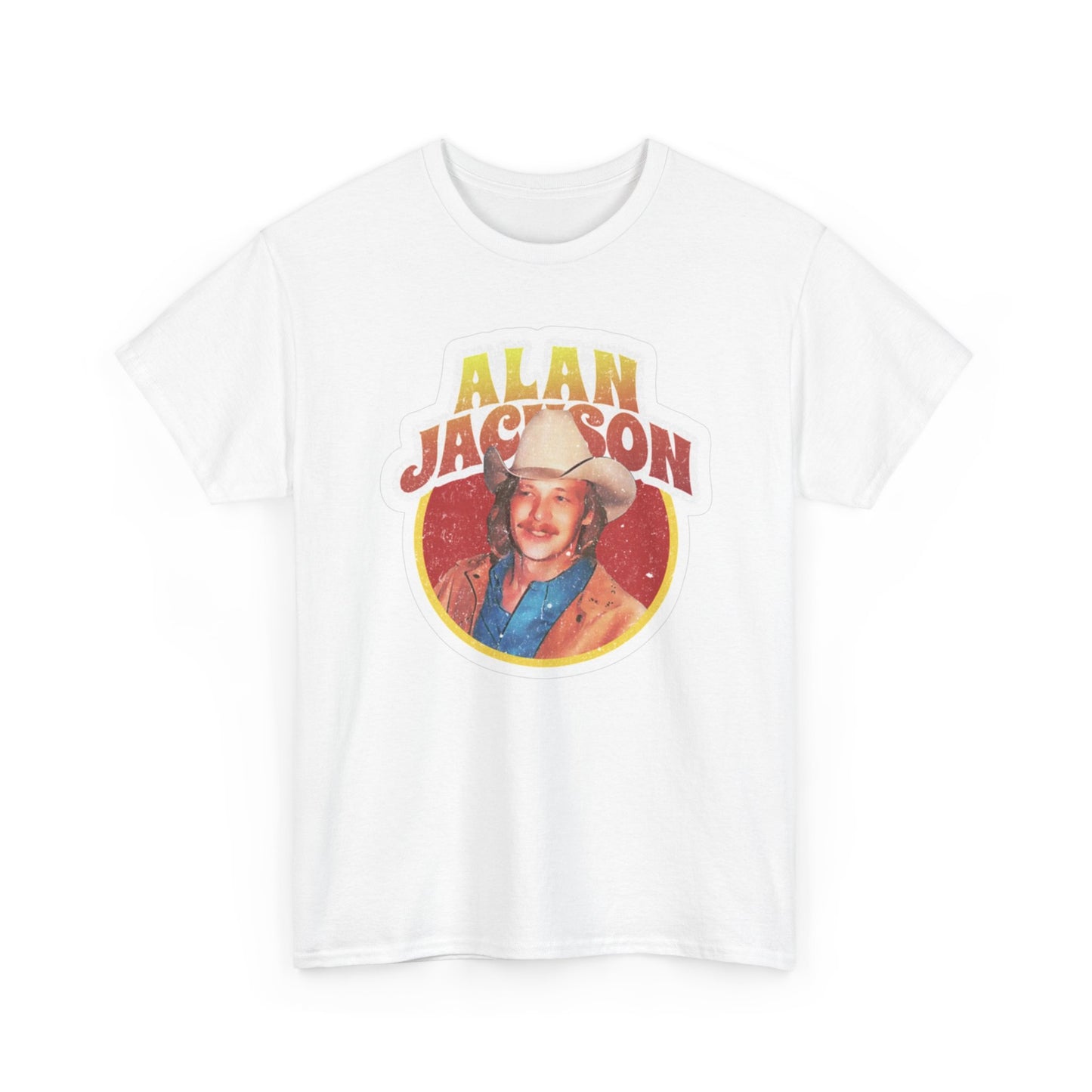 Alan Jackson Graphic T Shirt Vintage Country Unisex Heavy Cotton Tee