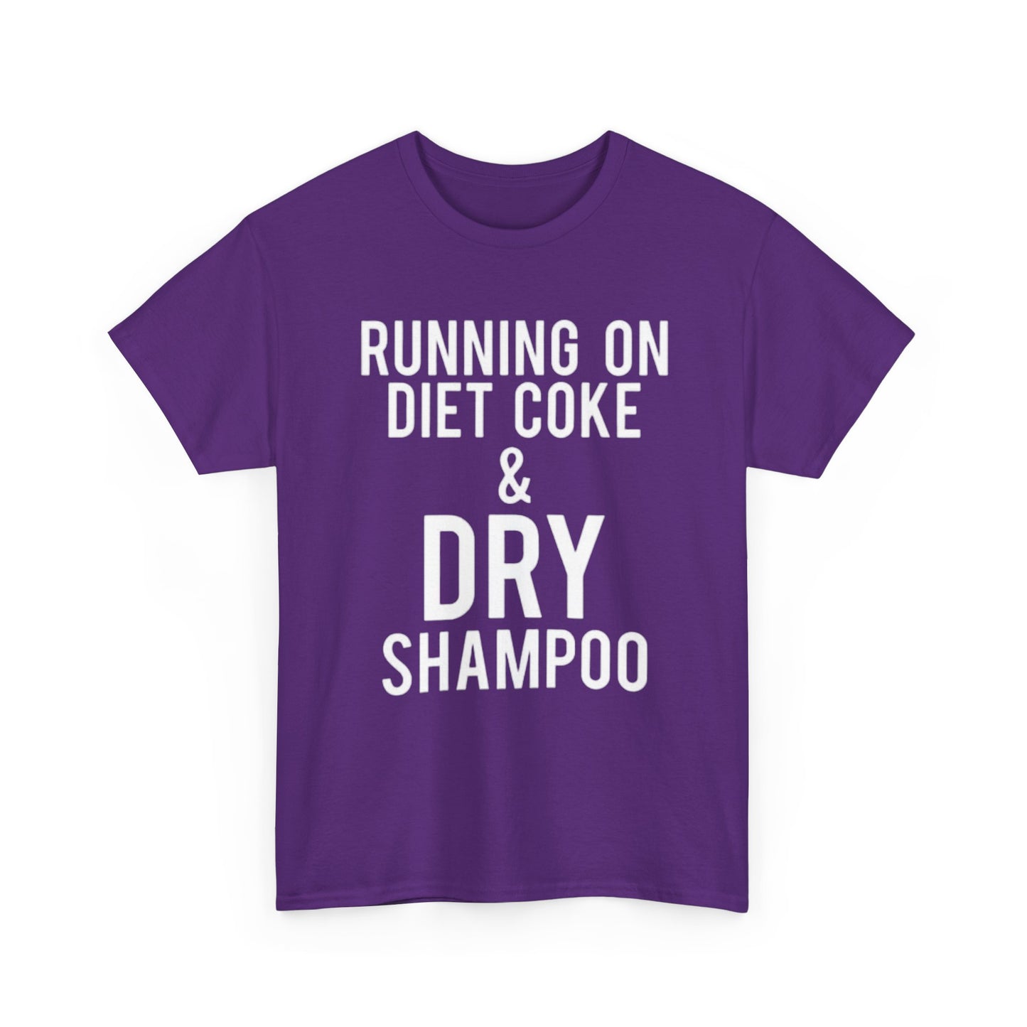 Diet Coke And Dry Shampoo Shirt Funny Mom Jokes Tik Tok Unisex Heavy Cotton Tee