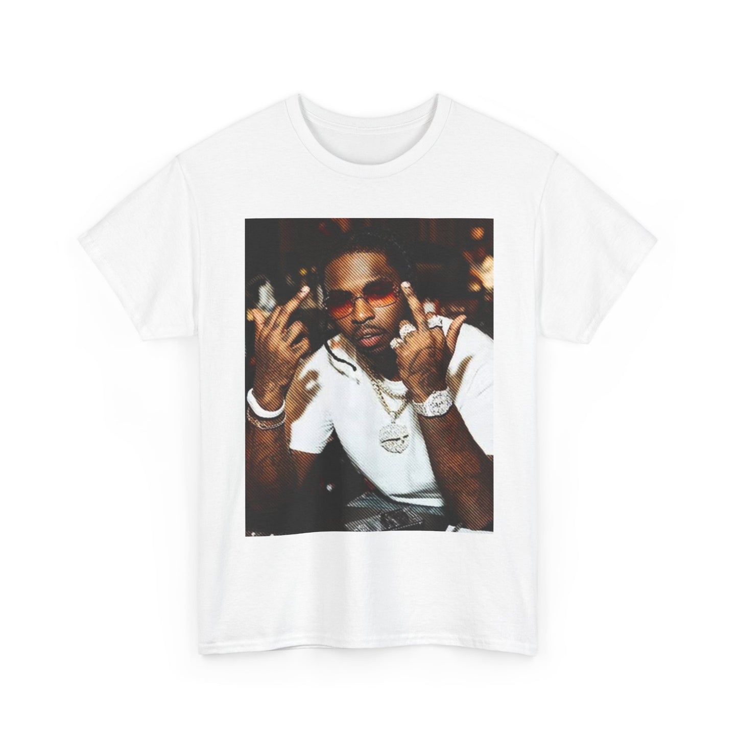 Graphic T Shirt Retro Hip Hop Rap New York Unisex Heavy Cotton Tee