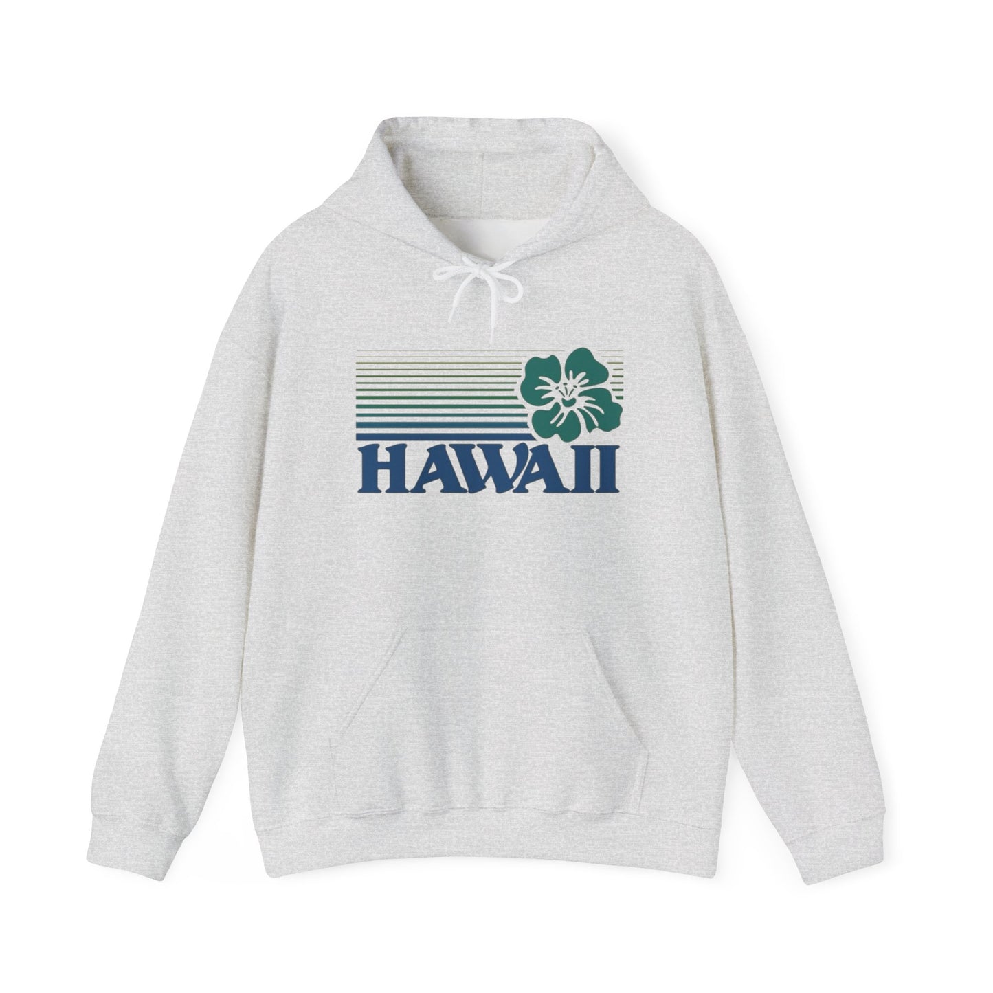 Hawaii Surfing Graphic Hoodie Unisex Heavy Blend™ Hooded Sweatshirt