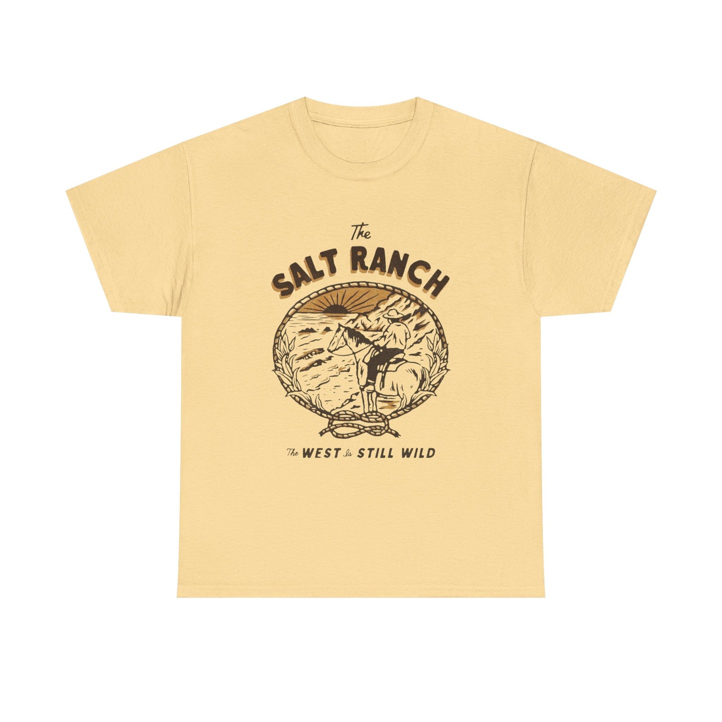 The West Is Still Wild Graphic T Shirt Unisex Heavy Cotton Tee