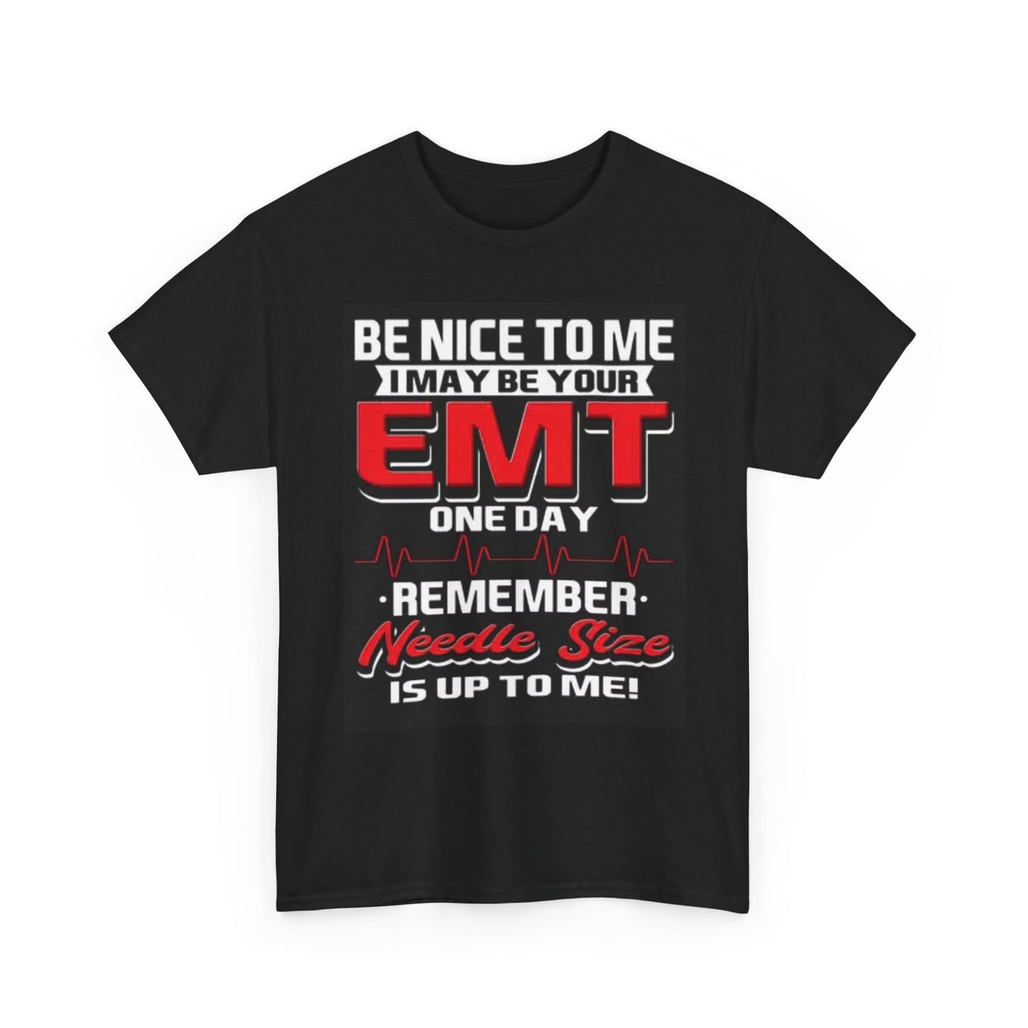 EMT Emergency Graphic T Shirt Funny Gift Doctor Unisex Heavy Cotton Tee