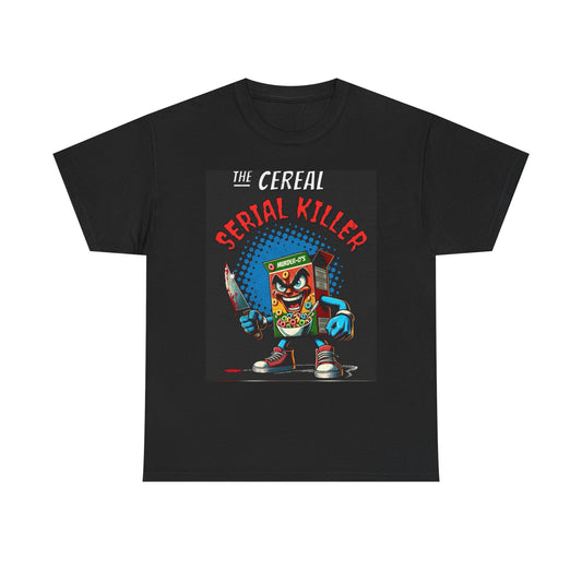 The Cereal Killer Shirt Apparel BRAND NEW Unisex Heavy Cotton Tee
