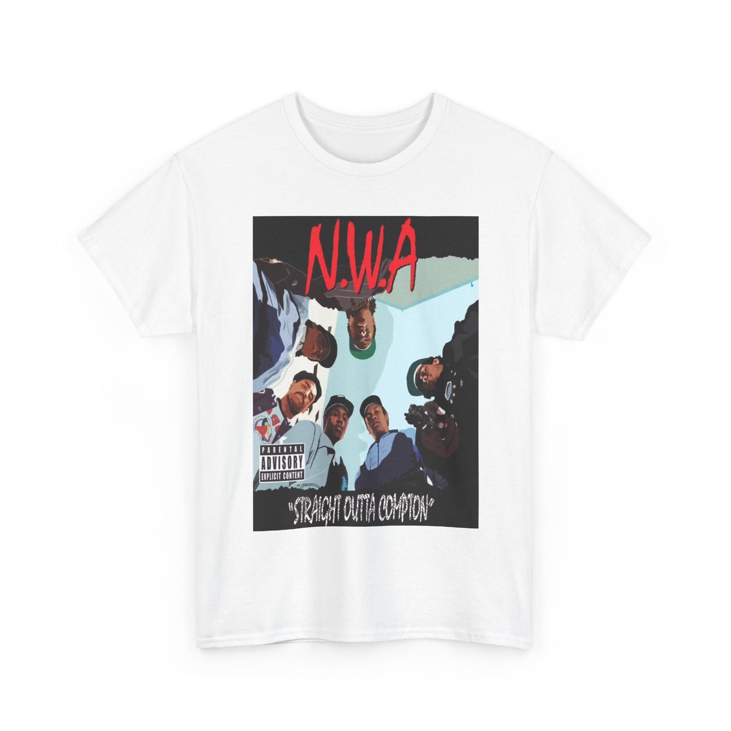 NWA Easy E Tshirt Dr Dre Vintage California Retro Ice cube Unisex Heavy Cotton