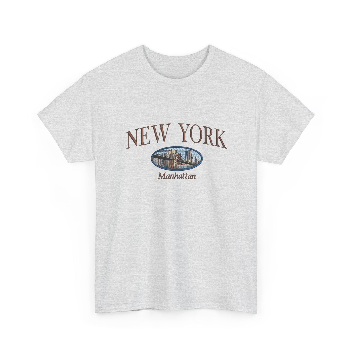 New York Manhattan Graphic T Shirt NEW Unisex Heavy Cotton Tee
