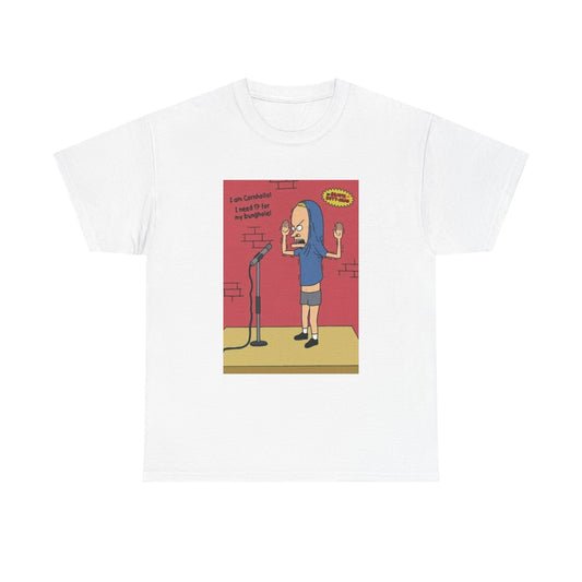 Beavis And Butthead Tshirt Comedy Tv Series Retro Cornholio Unisex Heavy Cotton