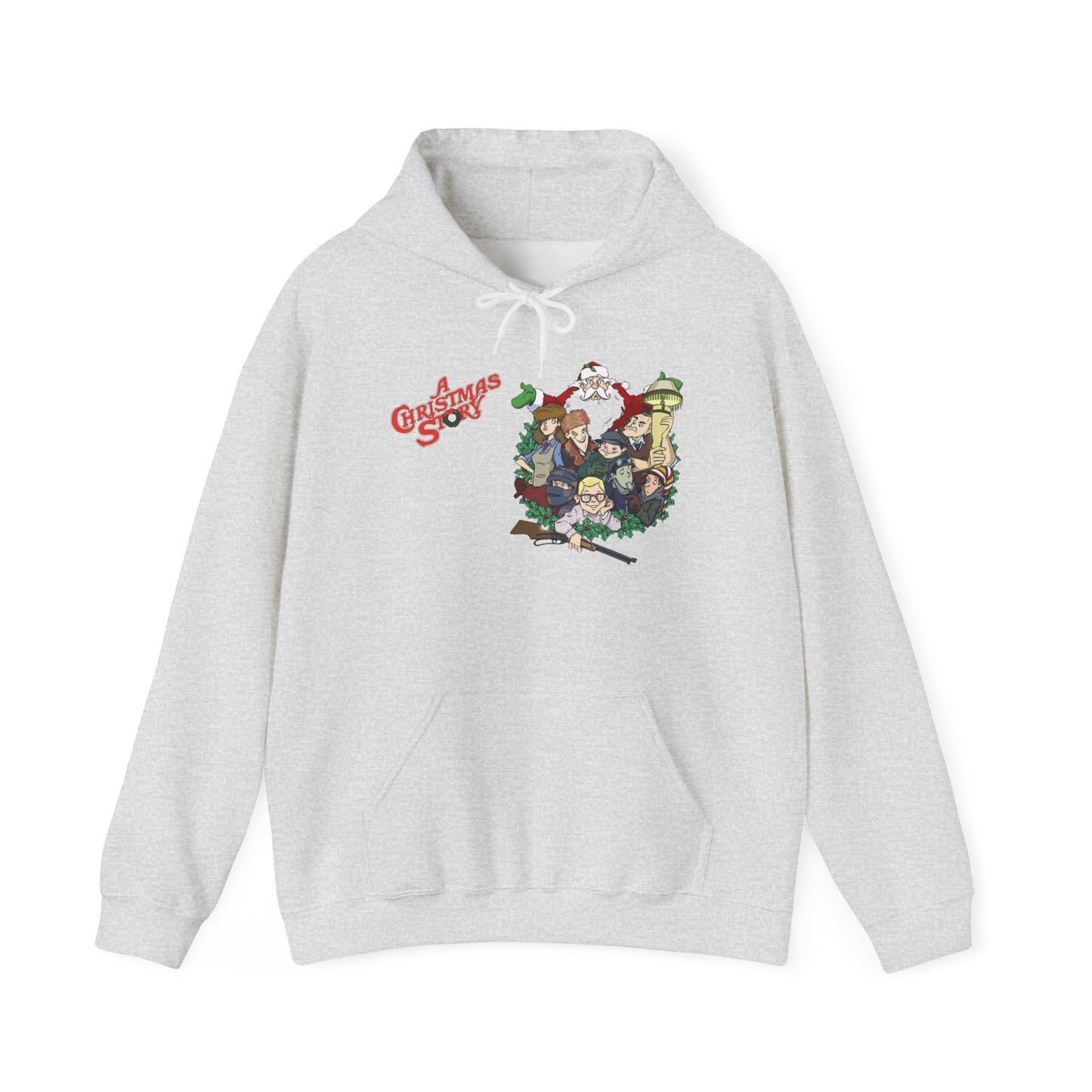 A Christmas Story Graphic Hoodie Unisex Heavy Blend™ Hooded Sweatshirt