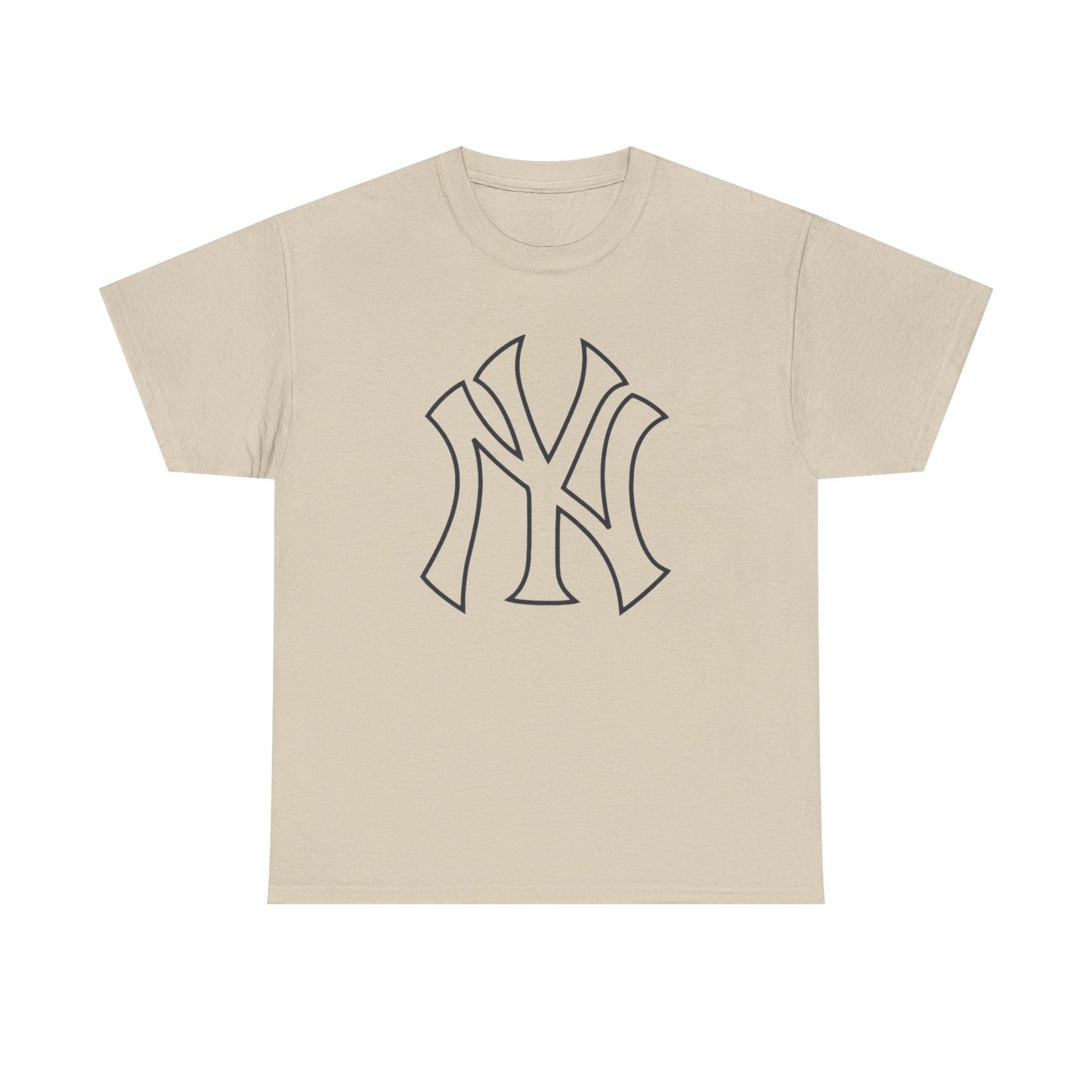 New York Emblem Logo Graphic T Shirt S-5XL Unisex Heavy Cotton Tee