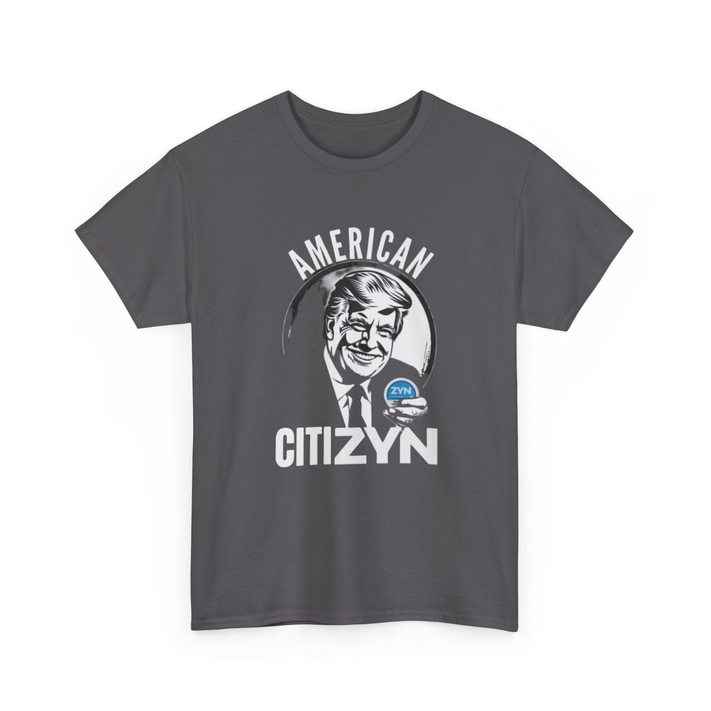 ZYN T-shirt funny Trump Shane Gillis Tucker Newport graphic Heavy Cotton Tee