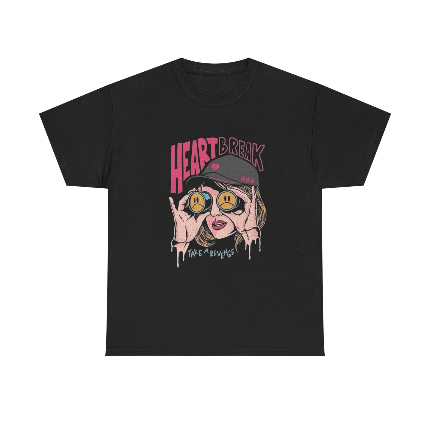 Heartbreak Revenge Graphic T Shirt NEW Adult Tee