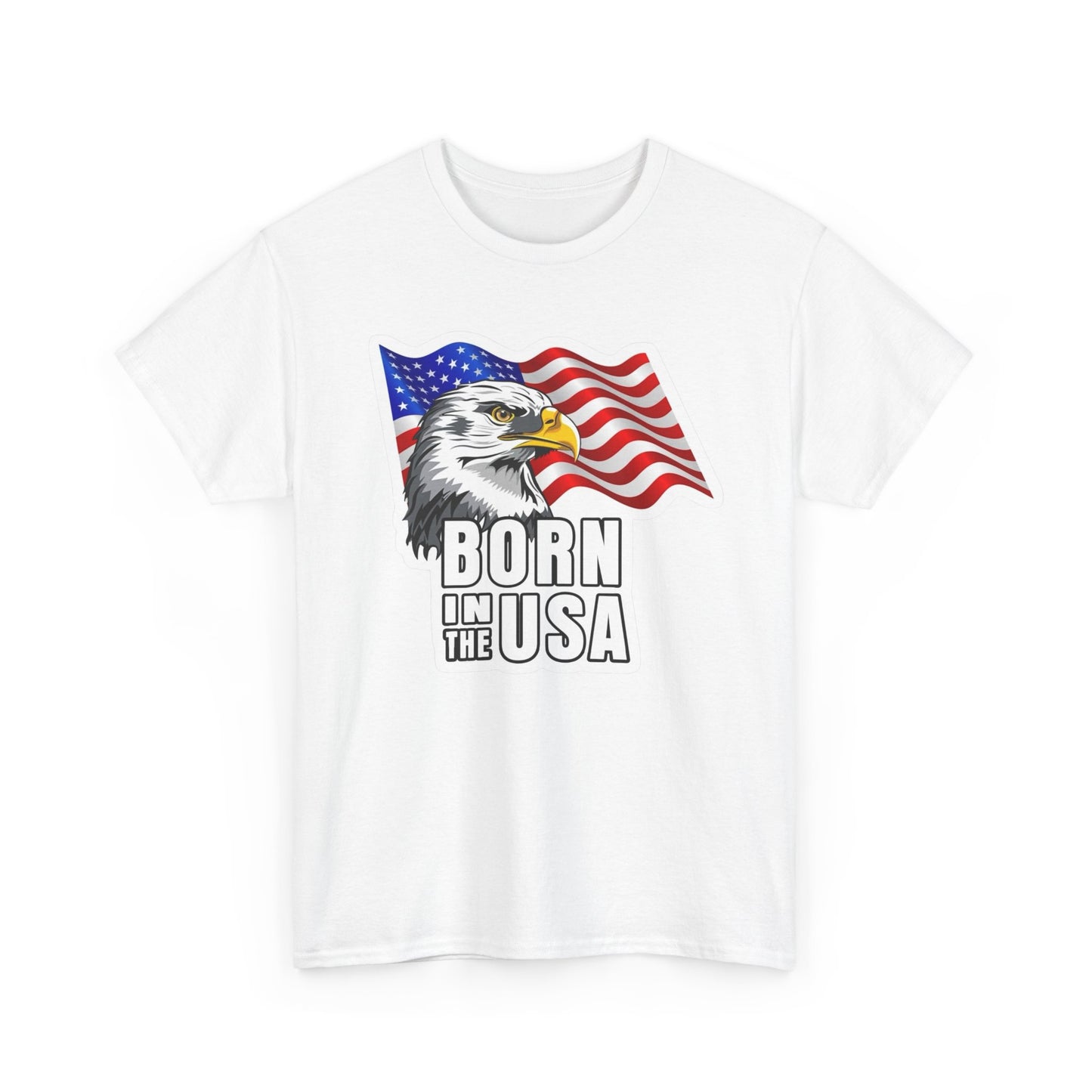 Born In The USA Graphic T Shirt Adult New Tee