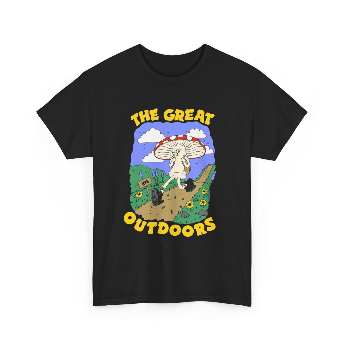 The Great Outdoors Graphic T Shirt NEW Adult Unisex Heavy Cotton Tee