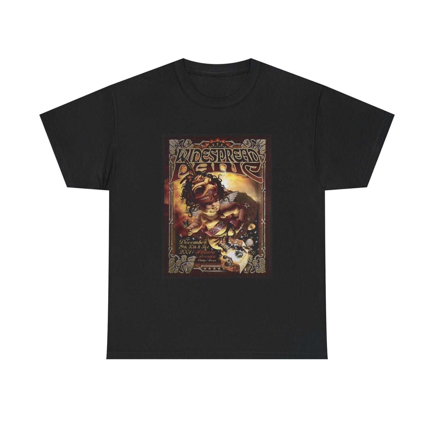 Widespread panic Tshirt Vintage Tour Poster Retro Unisex Heavy Cotton Tee 3