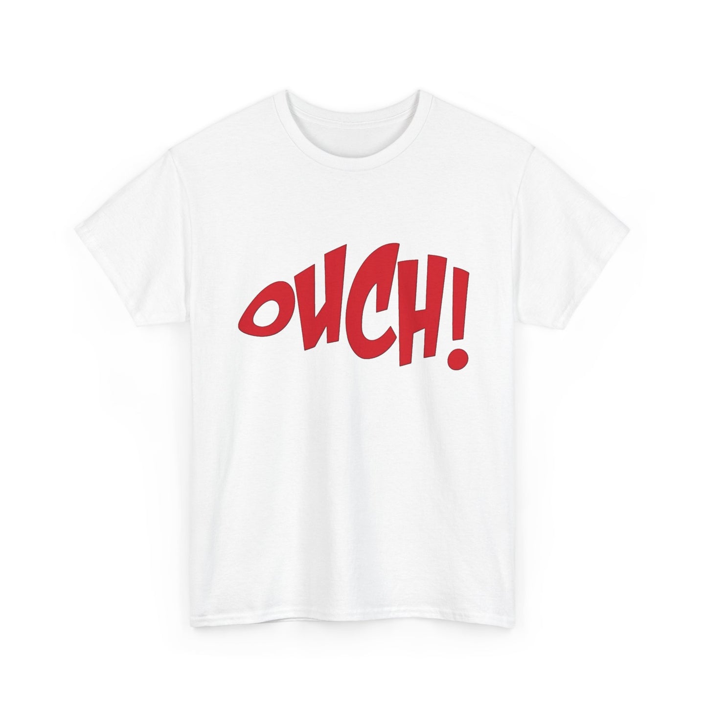 Ouch Graphic T Shirt Unisex Heavy Cotton Tee