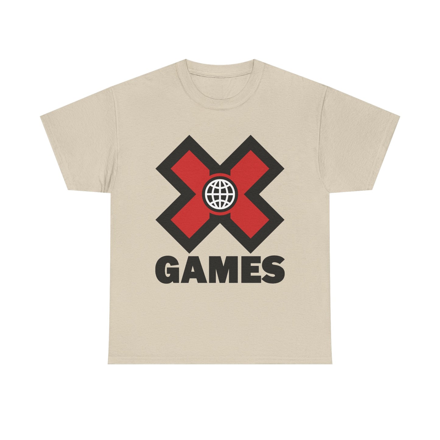 X Games Graphic T Shirt Vintage Sports Retro Unisex Heavy Cotton Tee