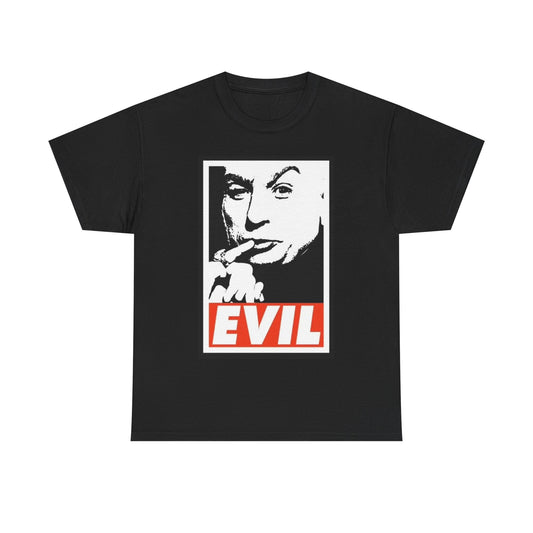 Dr Evil Tshirt Austin Powers Funny Graphic graphic Unisex Heavy Cotton Tee 90s
