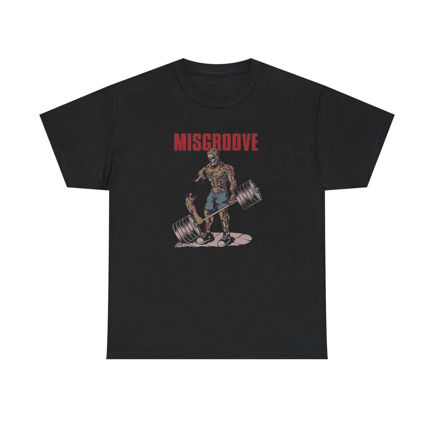 Misgroove GYM Graphic T Shirt NEW Unisex Heavy Cotton Tee